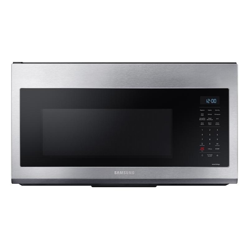 Samsung MC17T8000CS 1.7 cu ft. Smart Over-the-Range Microwave with Convection & Slim Fry in Stainless Steel