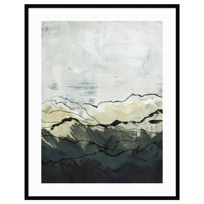 Winter Mountains I by Jennifer Paxton Parker With Frame 34.12″x43.12