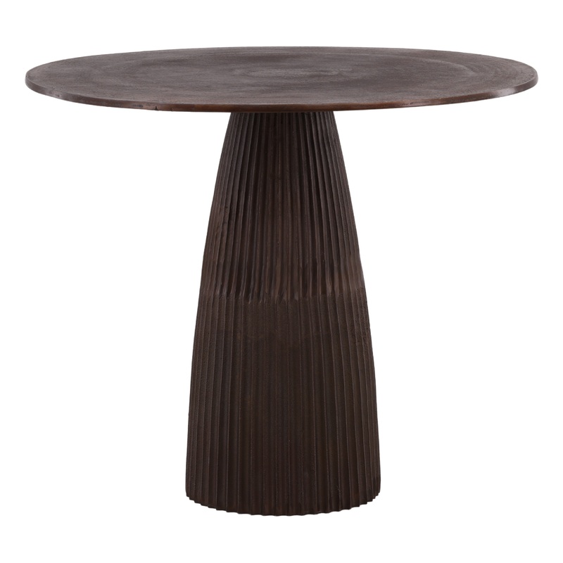 Elegant Artisan Wine-Pairing Table in Rich Bronze