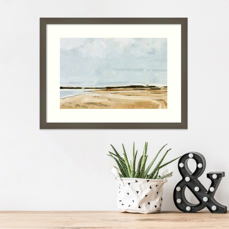 Quiet Coast I by Emma Caroline – Picture Frame Painting Print on Paper Joss & Main Size: 15″ H x 20″ W Format: Gray Framed Paper