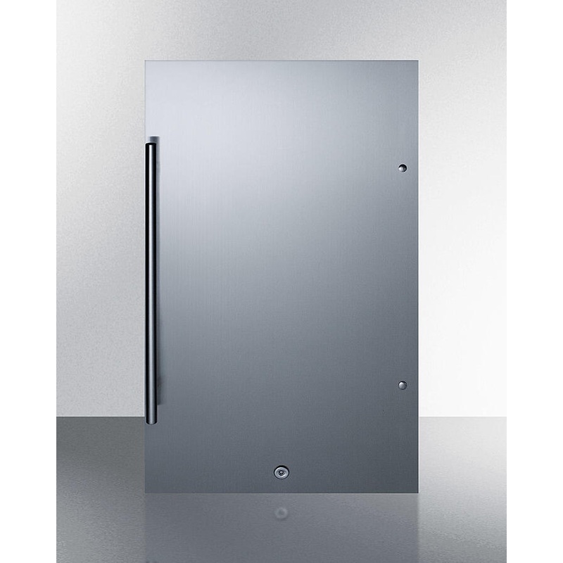 Summit SPR196OSADA Shallow Depth Outdoor Built-In All-Refrigerator, Ada Compliant