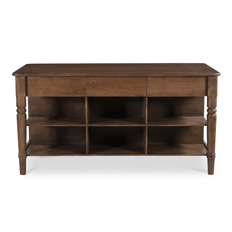 Timeless Mid-Tone Brown Kitchen Workstation