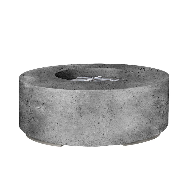 Xo Appliance XOFRND36GR Fire Cylinder 36″ X 32″ Natural Gas Fired Gfrc – Gray