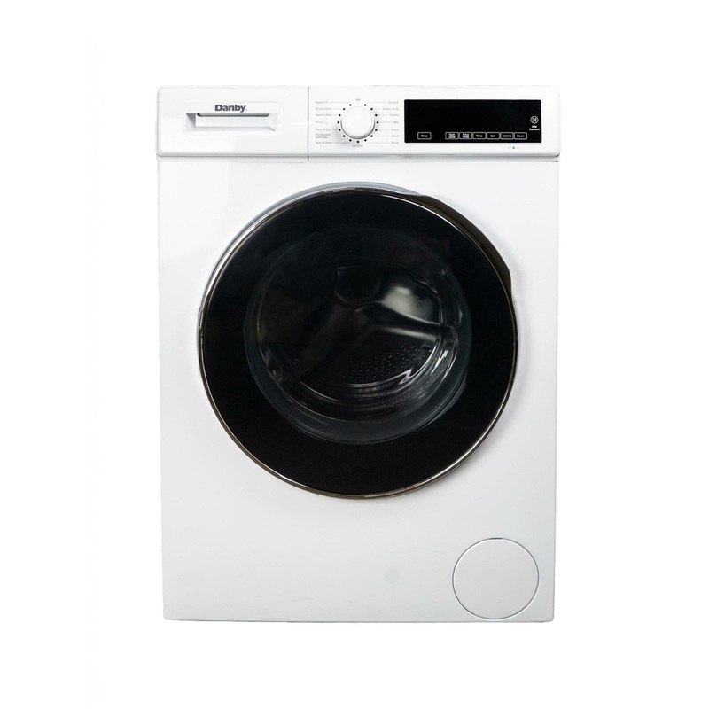 Danby DWM022D3WDB Danby 24-Inch, 2.2 Cu Ft. Stackable Front Load Washer With Steam In White