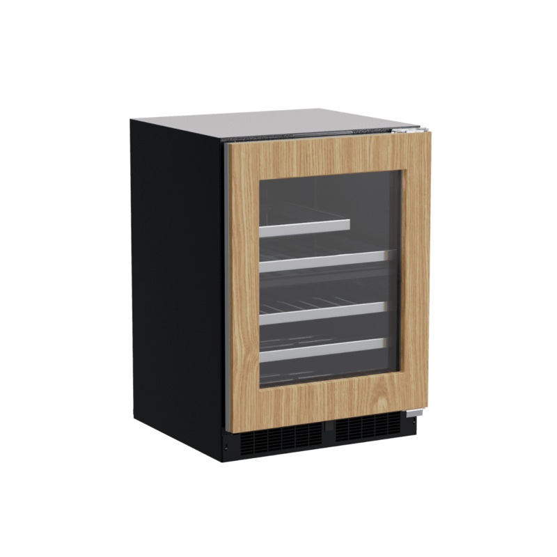Marvel MPBD424IG31A 24-In Professional Built-In Dual Zone Wine And Beverage Center With Door Style – Panel Ready Frame Glass