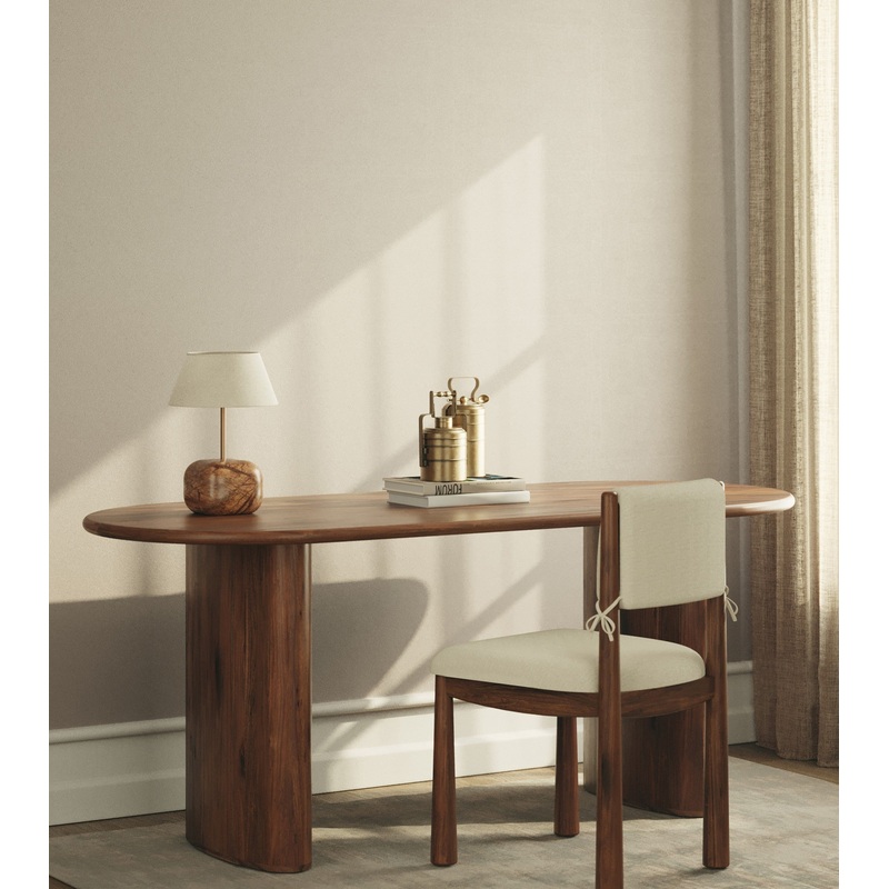 Porto Round Acacia Dining Table