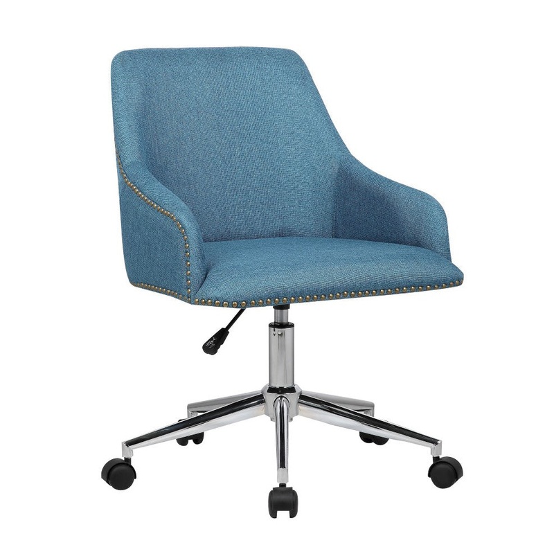 Aanshi Task Chair Lark Manor Upholstery Color: Teal