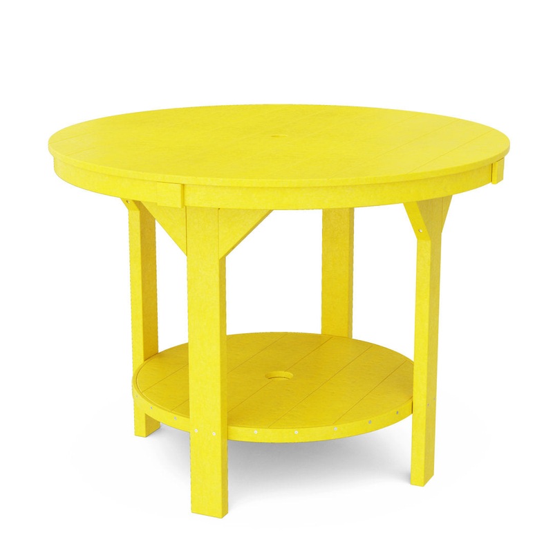 Heritage 48″ Pub Table Wildridge Color: Lemon Yellow