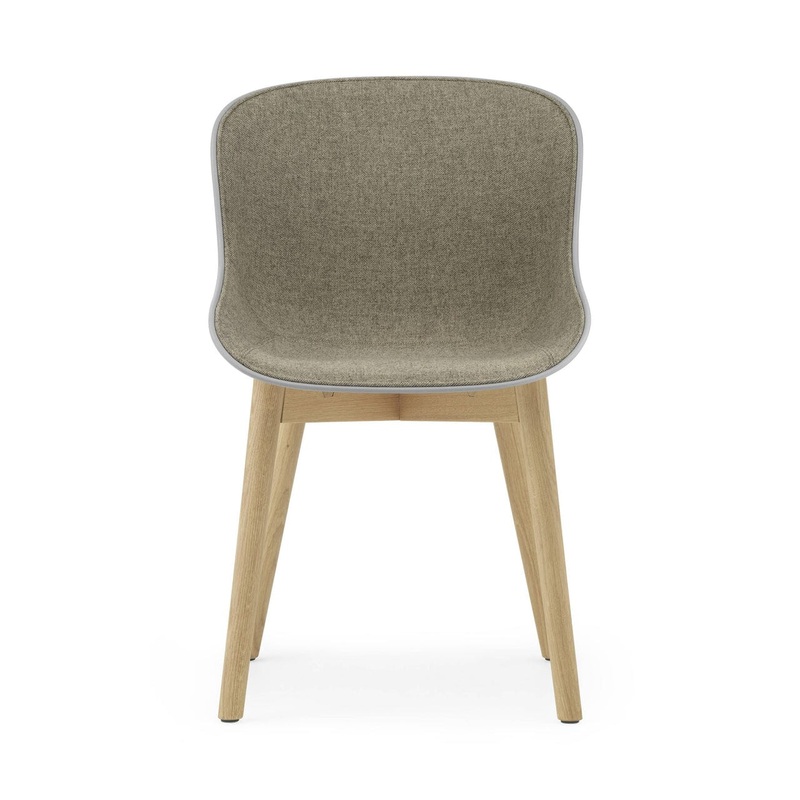 Hyg Chair Wood Base Front Upholstered