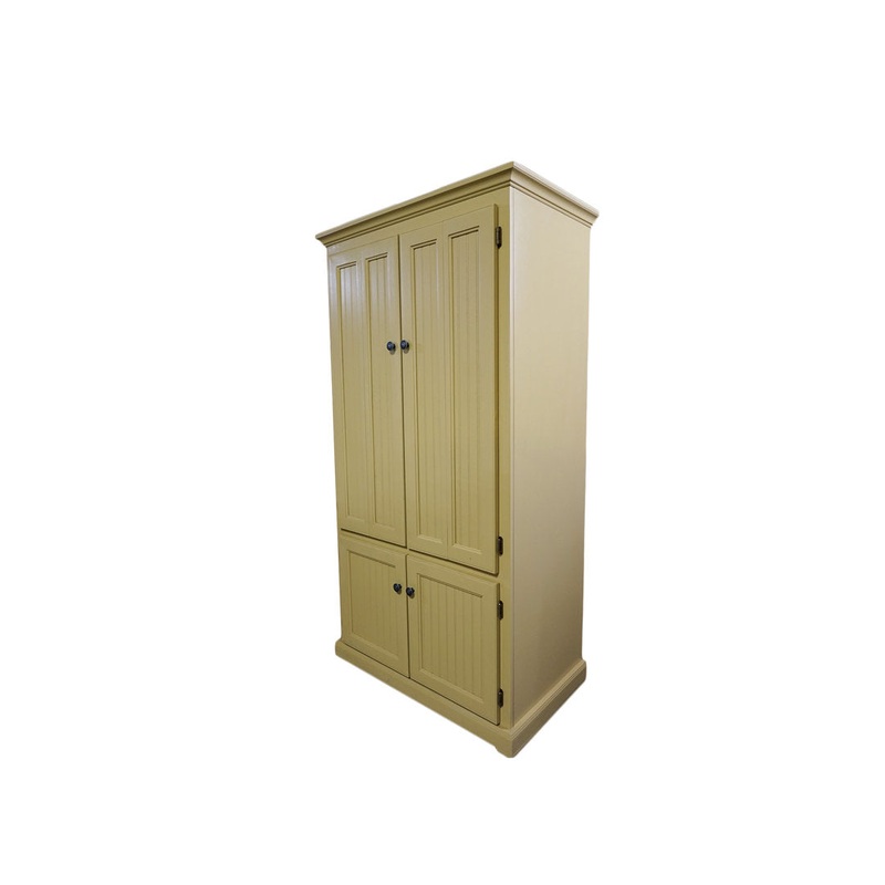 Neasa Solid Wood Armoire Desk Breakwater Bay Color: Cupola Yellow