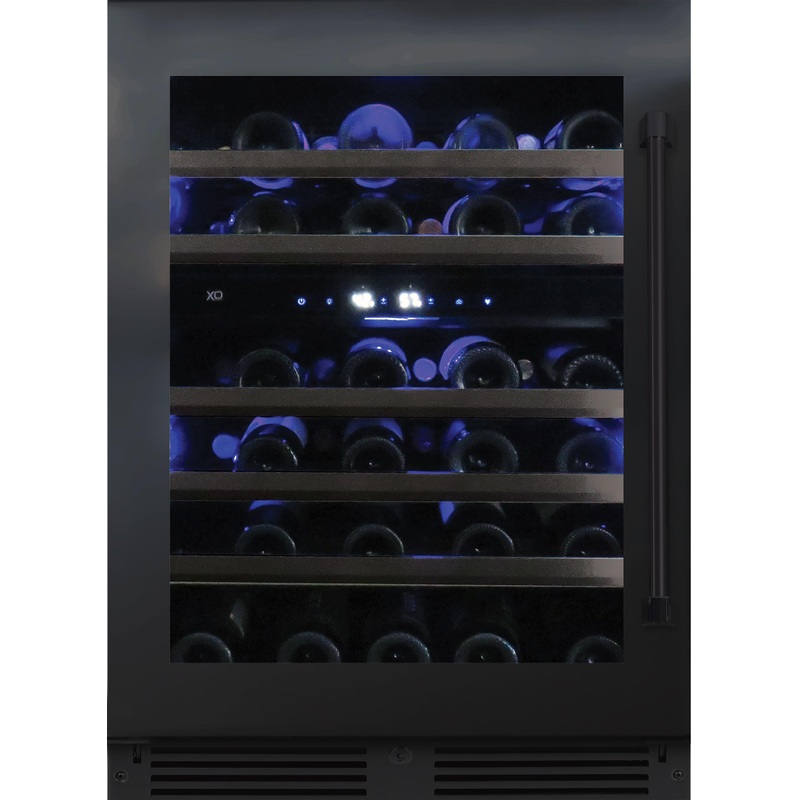 Xo Appliance XOU24WDZGBSL Dual Zone Wine 24″ Black Stainless Lh