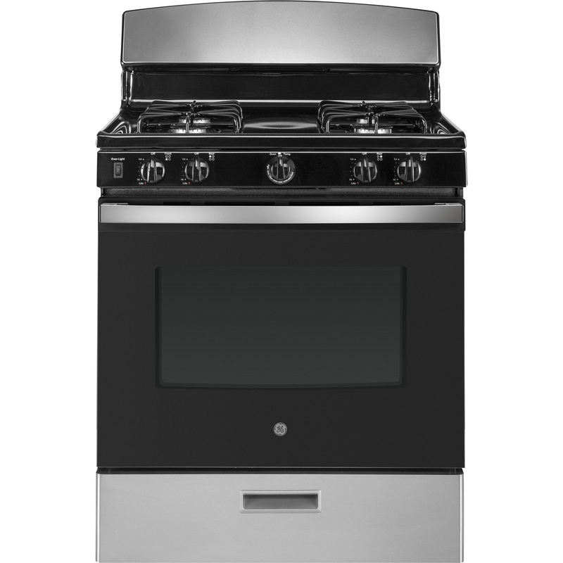 Ge Appliances JGBS30RETSS Ge 30″ Free-Standing Gas Range