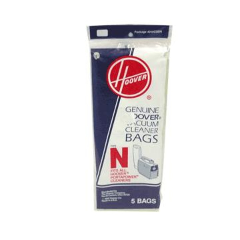 Hoover 5 Pack Genuine Type N Vacuum Bags