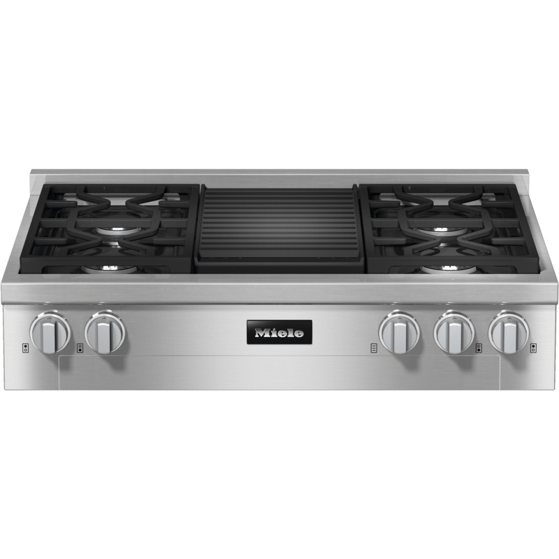 Miele KMR11353GGREDSTCLSTCLEANSTEEL Kmr 1135-3 G Gr Edst/Clst – Rangetop