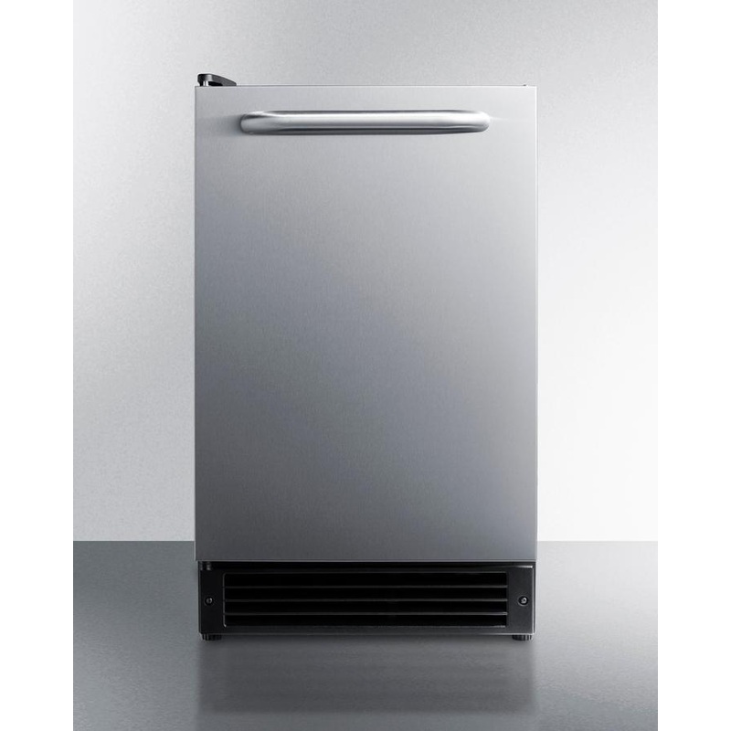 Summit BIM26LHD 15 Lb. Drain-free Built-in Icemaker