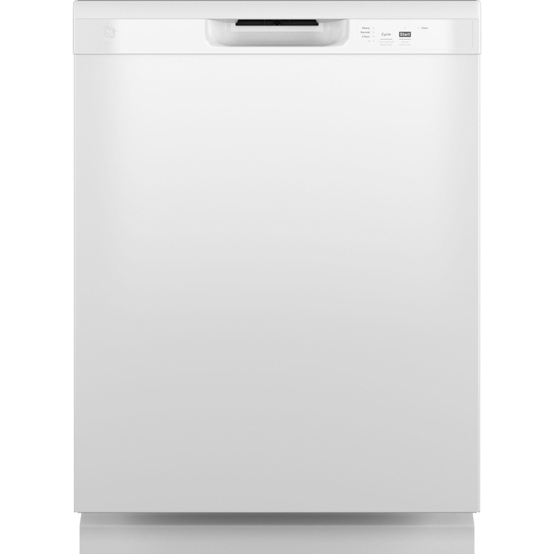 GDF450PGRWW GE Dishwasher with Front Controls