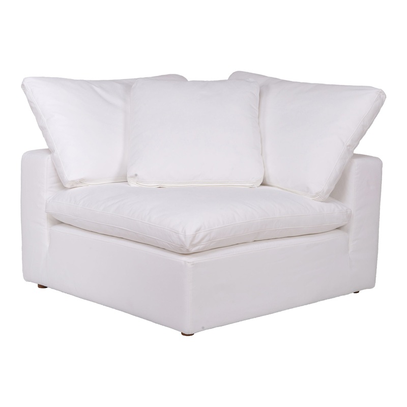 Savvy Squared Cushioned Corner Chair