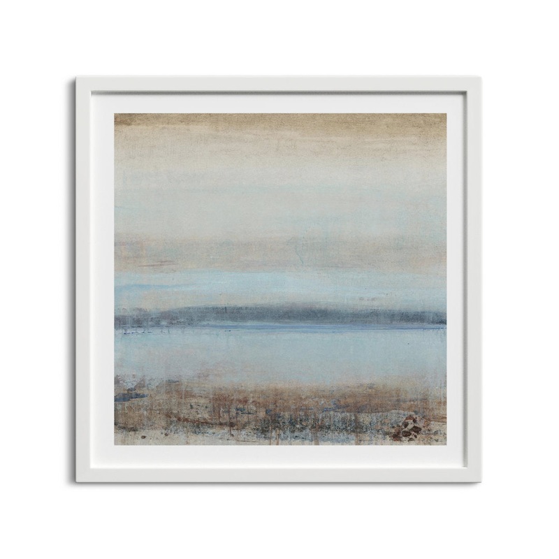 Tranquility I by Tim O’Toole – Picture Frame Painting Joss & Main Frame Color: White Size: 12″H x 18″W