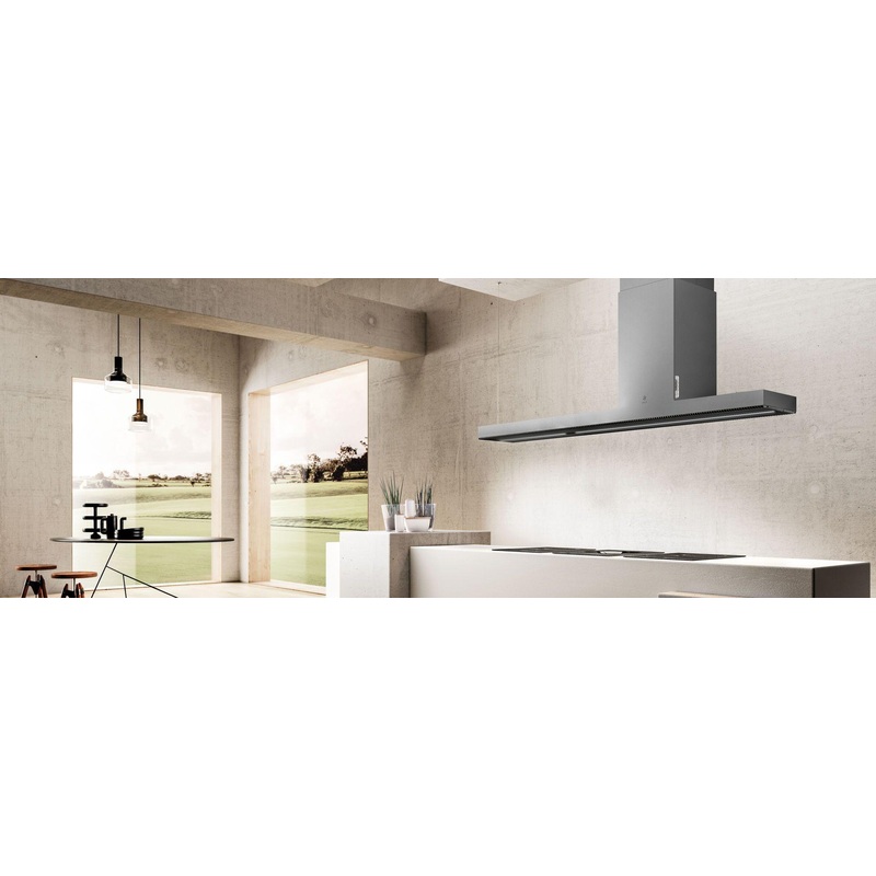 Elica EHI648SS HAIKU IS Island Range Hood 48″ wide – 600CFM
