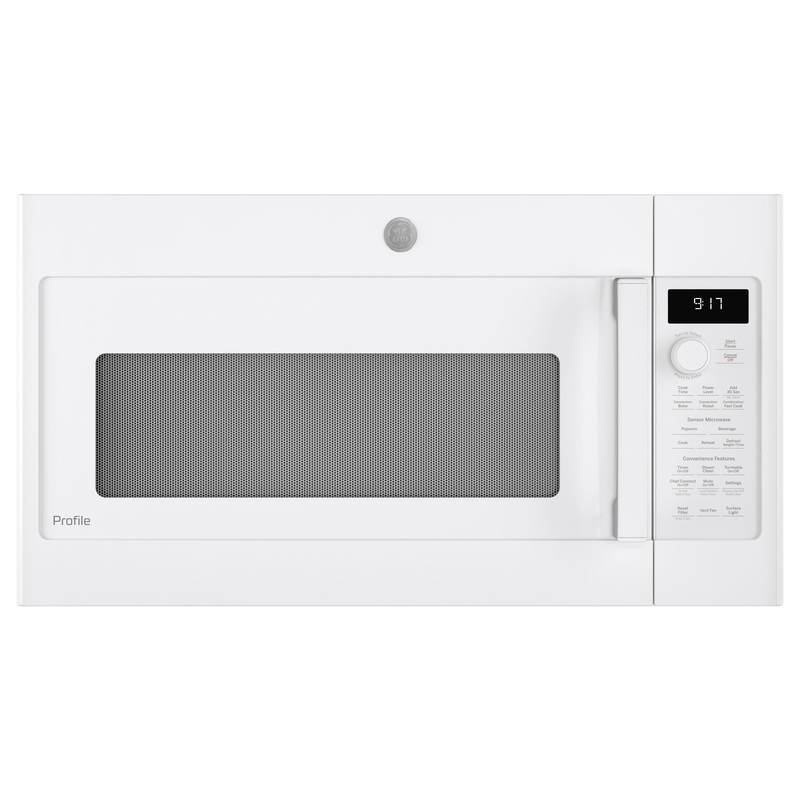 GE Profile 1.7 Cu. Ft. Convection Over-the-Range Microwave Oven