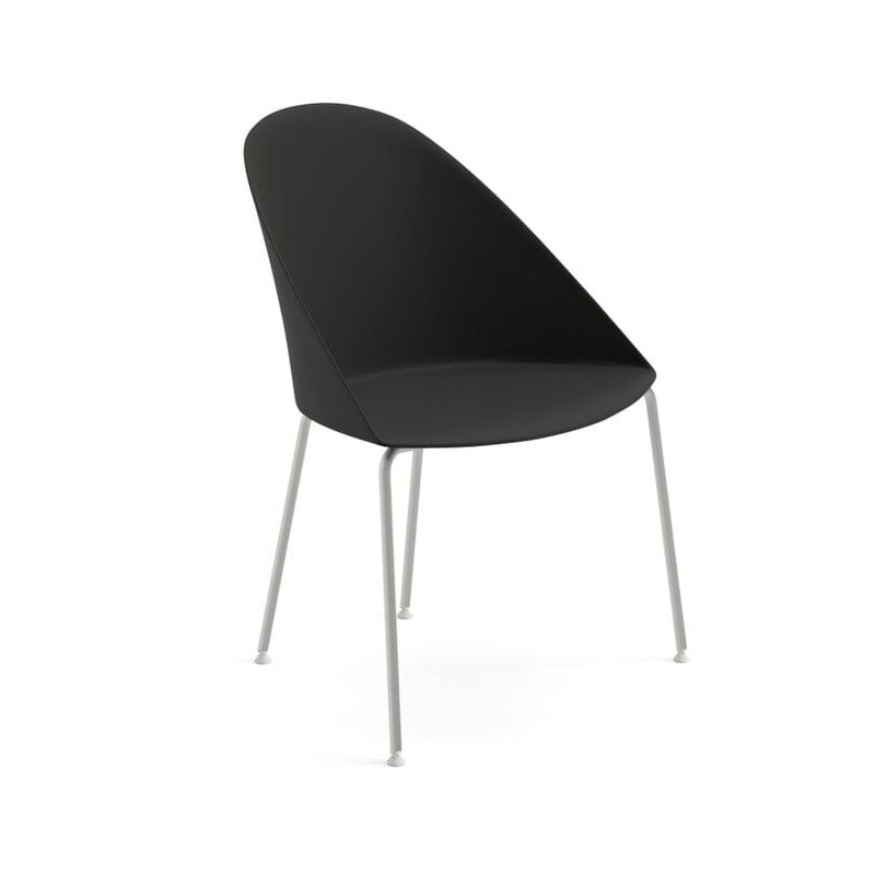 Cila Polypropylene Chair With 4-Leg Base