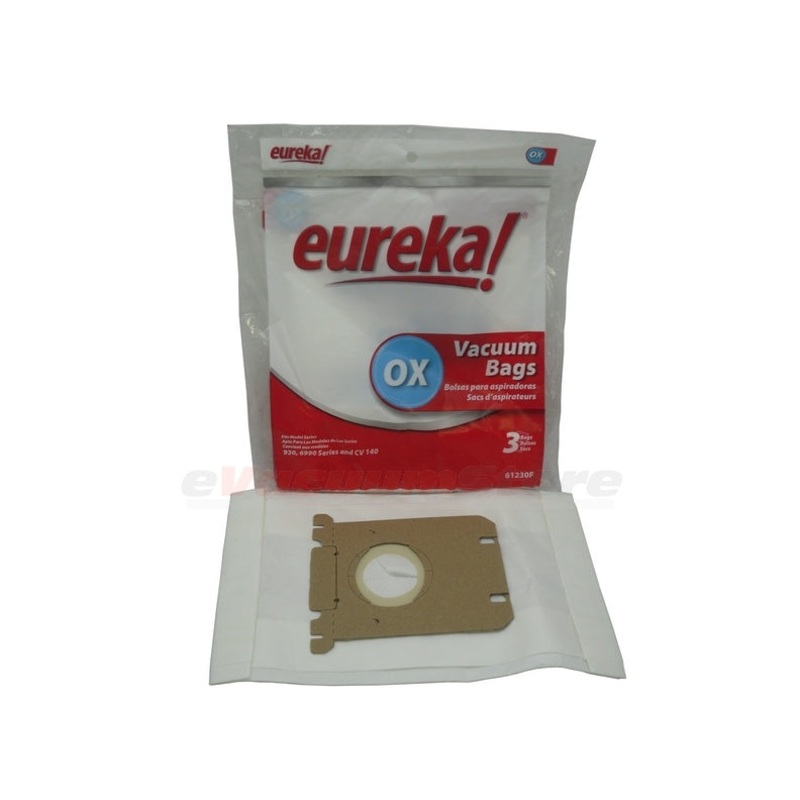 Eureka Style OX Vacuum Bags Genuine 3 pack