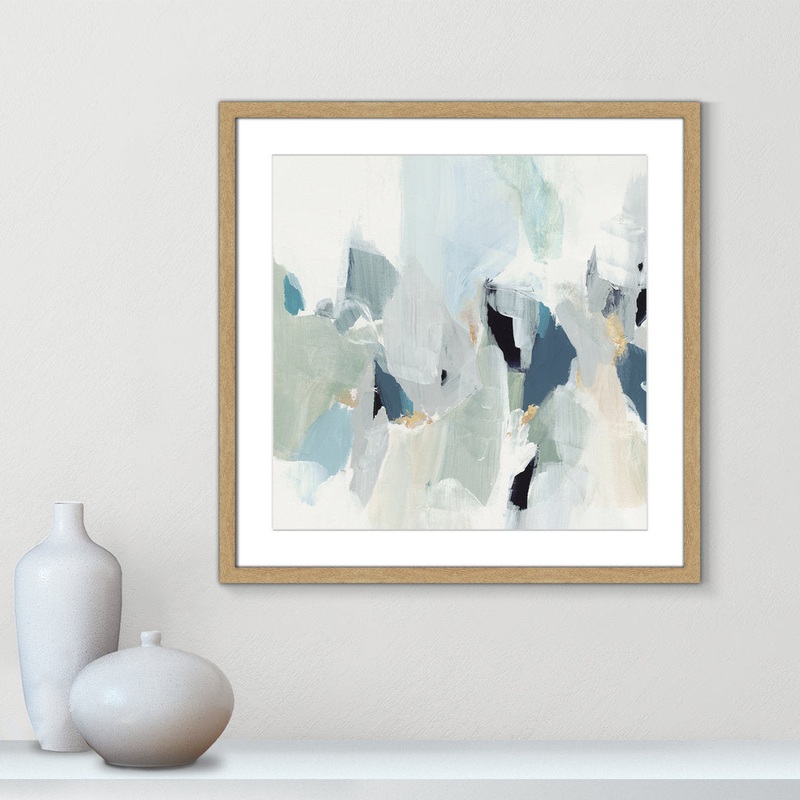 Little Talks II by Isabelle Z – Picture Frame Print on Canvas Casa Fine Arts Size: 23.5″ H x 23.5″ W x 1.25″ D Format: Natural Picture Framed Paper