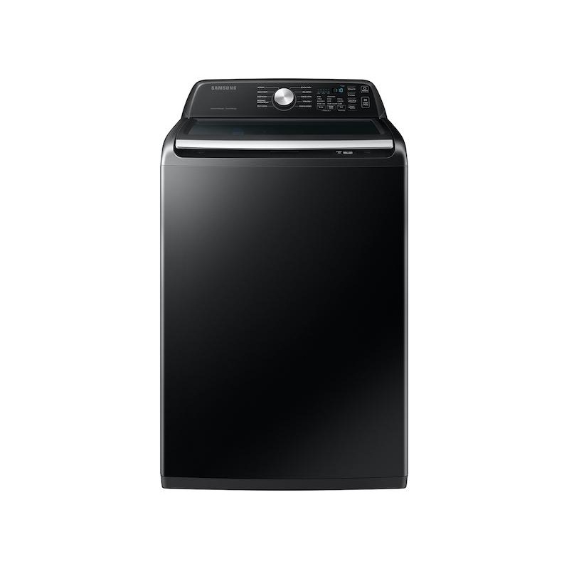 Samsung WA47CG3500AVA4 4.7 cu. ft. Large Capacity Smart Top Load Washer with Active WaterJet in Brushed Black
