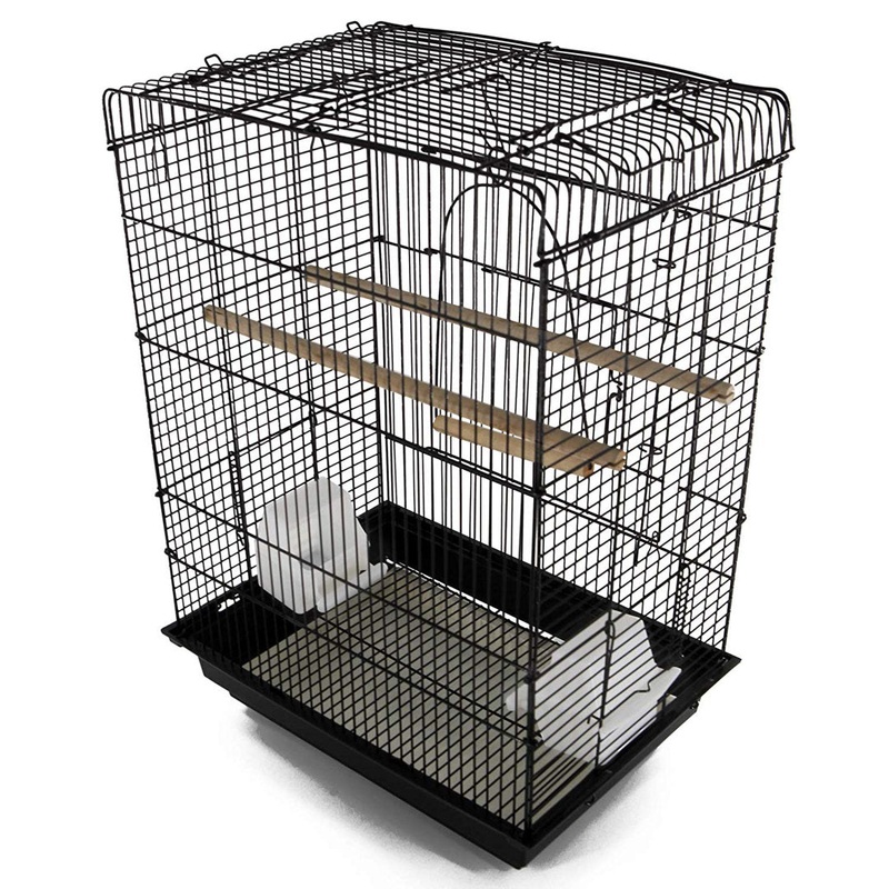 Cairns Steel Convertible Play Top Parakeet Bird Cage with Handles Tucker Murphy Pet
