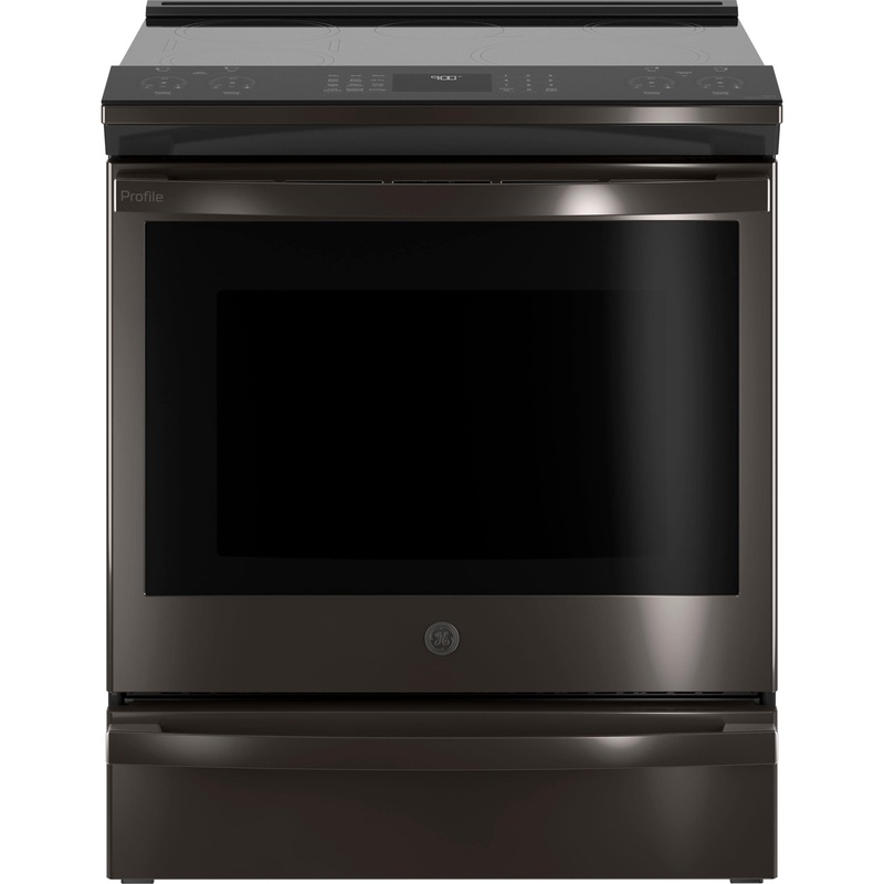 Ge Appliances PHS930BPTS Ge Profile 30″ Smart Slide-In Front-Control Induction And Convection Range With No Preheat Air Fry