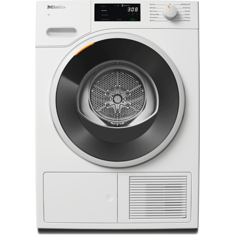 Miele TWD360WP Twd 360 Wp 8Kg – T1 Heat-Pump Dryer: With Miele@Home And Fragrancedos For Laundry That Smells Great.