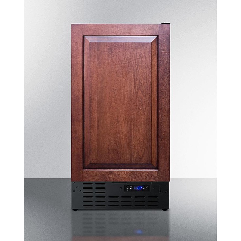 Summit BIM18IFADA 18″ 8 Lb. Drain-free Icemaker, ADA Compliant (panel Not Included)