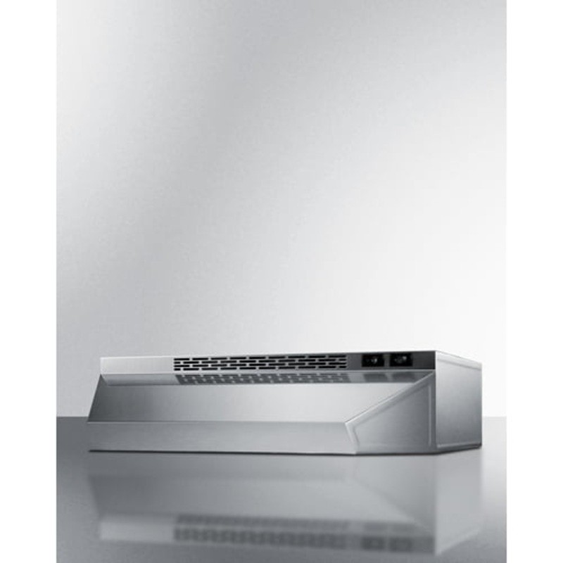 Summit H1630SS 30″ Under Cabinet Convertible Range Hood