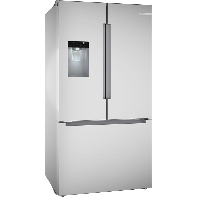 Bosch B36FD10ENS 100 Series French Door Bottom Mount Refrigerator 36″ Stainless Steel (With Anti-Fingerprint) B36Fd10Ens