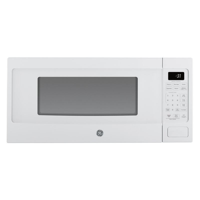 Ge Appliances PCHK11S1WWW Ge Profile 1.1 Cu. Ft. Countertop Microwave Oven