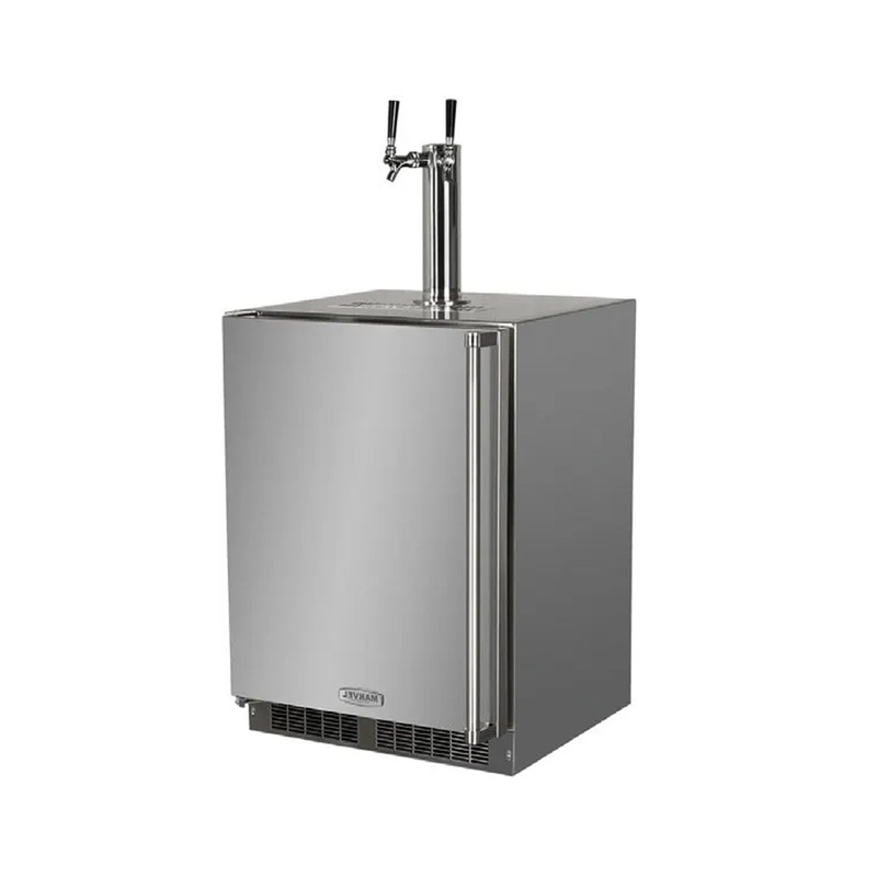 Marvel MO24BSS2LS 24″ Stainless Steel Single Tap Beer Dispenser