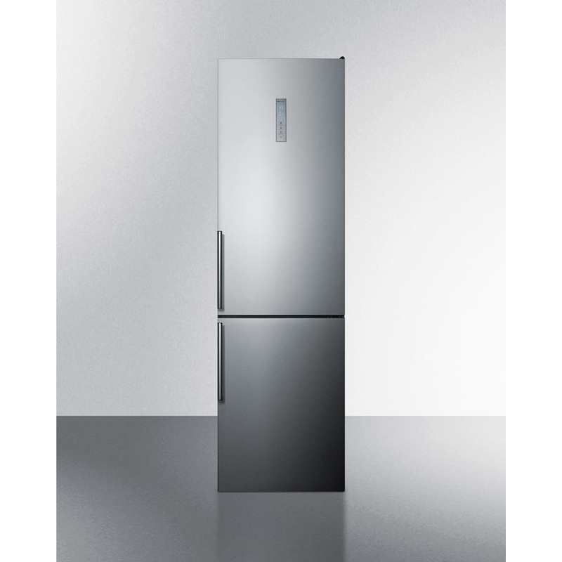 Summit FFBF192SS 24″ Wide Bottom Freezer Refrigerator