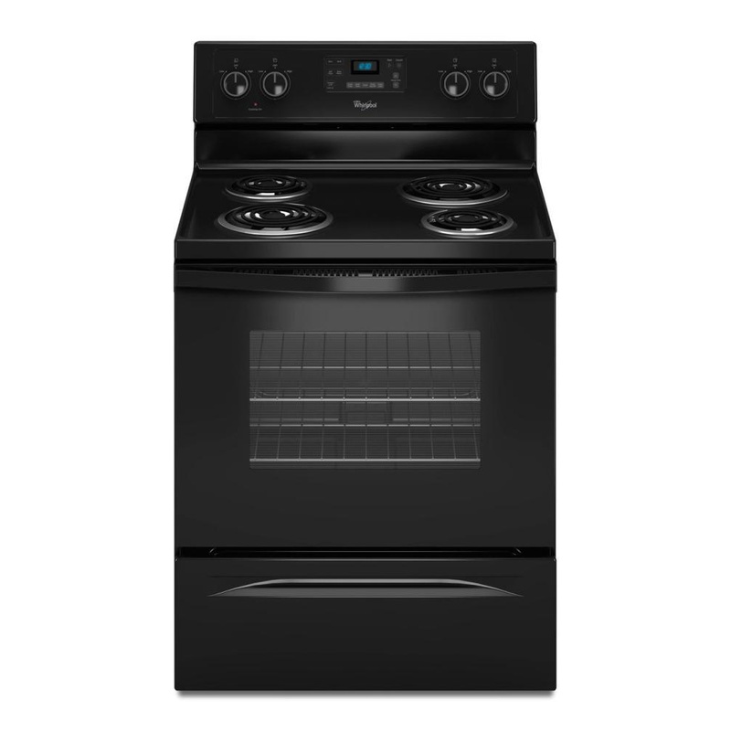 Whirlpool WFC310S0AB 4.8 cu. ft. Capacity Electric Range with AccuBake Temperature Management System