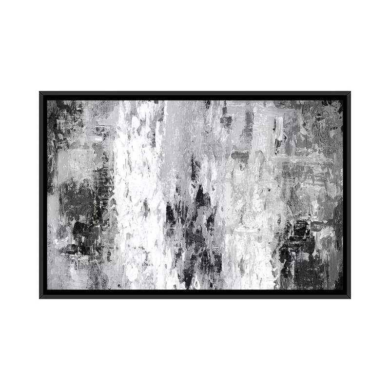 Black And White Abstract IV by PI Studio – Wrapped Canvas Print The Twillery Co. Size: 24″ H x 32″ W x 1″ D Format: Black Framed