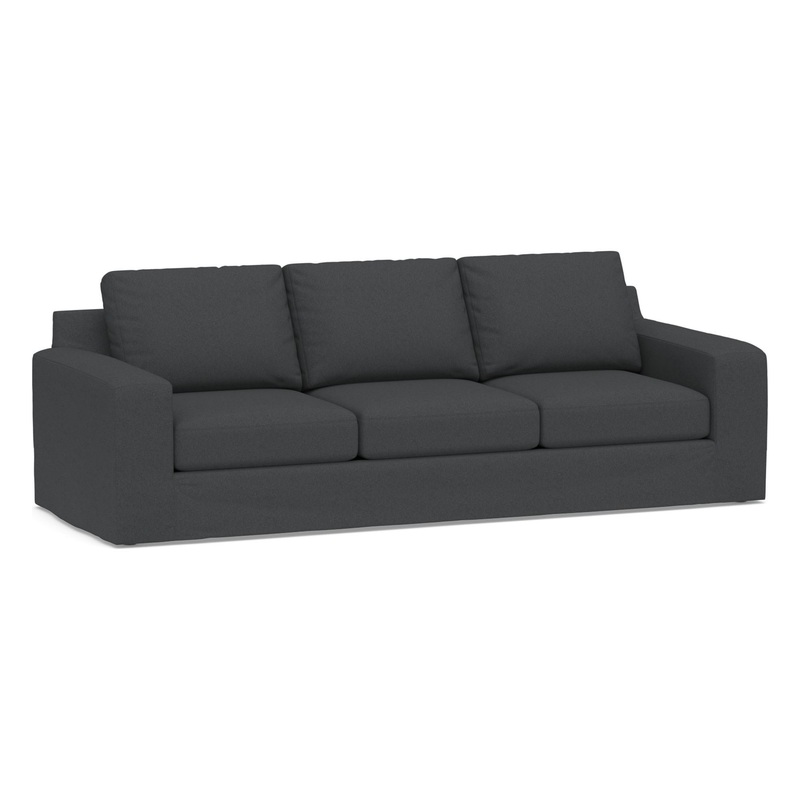 Big Sur Square Arm Slipcovered Sofa