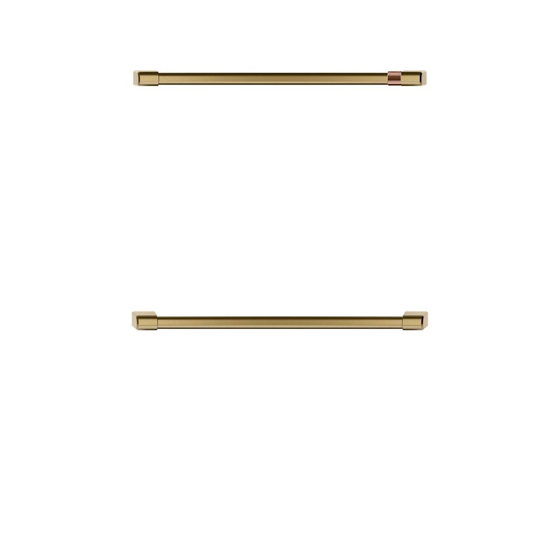 Cafe CXWD0H0PMCG CAF(EBACK) Handle Kit – Wall Oven Brushed Brass