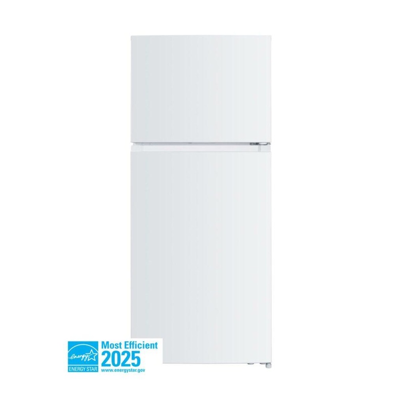 Danby WFF176W Wood’s 18 cu. ft. Frost-Free Fridge with Top Mount Freezer in White