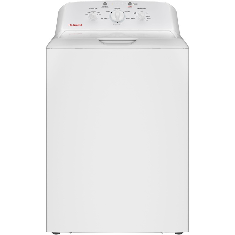 Hotpoint HTW265ASWWW Hotpoint 4.0 Cu. Ft. Capacity Washer With Stainless SteelBasket,ColdPlus And Water LevelControl
