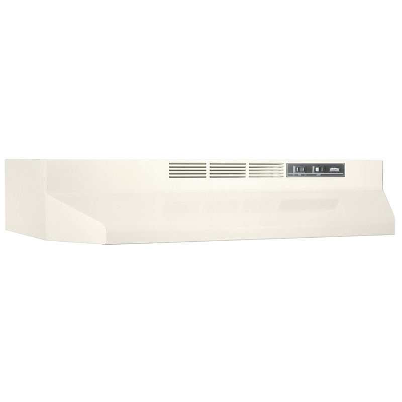413602 Broan 36-Inch Ductless Under-Cabinet Range Hood, Bisque