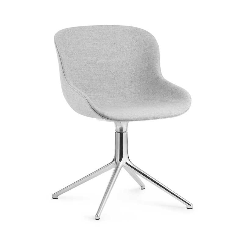 Hyg 4 Legs Swivel Chair Fully Upholstered