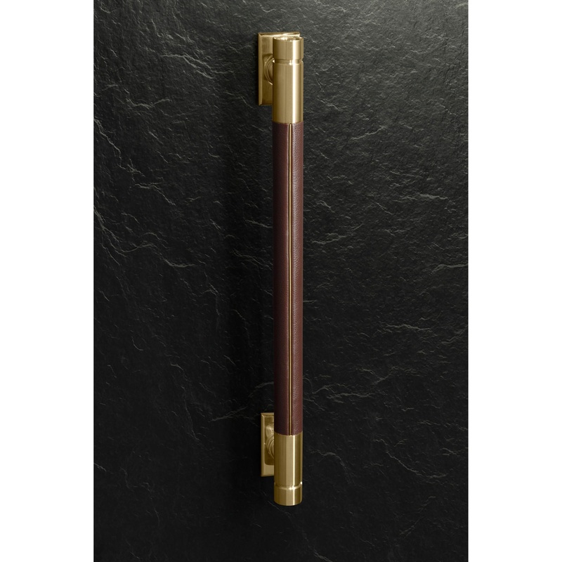 Monogram ZKSP1H1BVB1 Monogram Column Handle Kit Brass Designer Collection