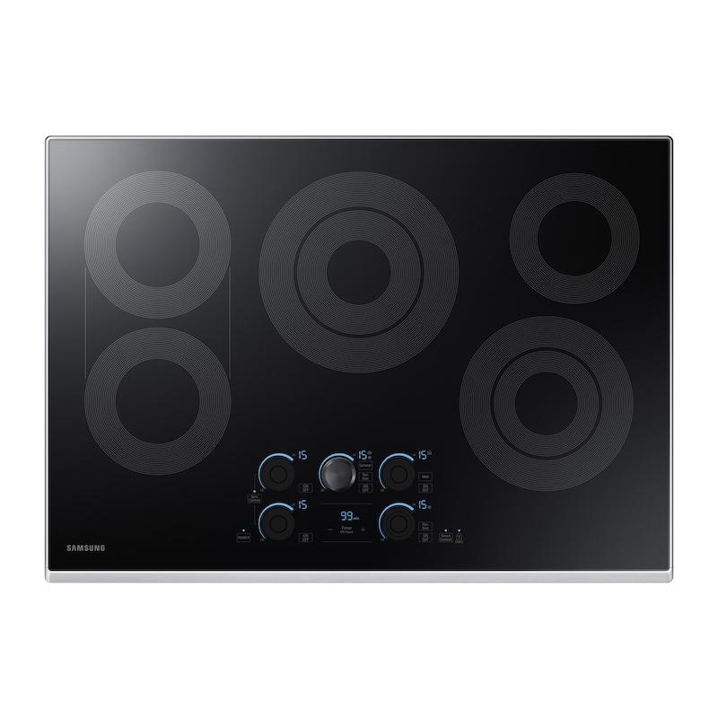 Samsung NZ30K7570RS 30″ Smart Electric Cooktop with Sync Elements in Stainless Steel