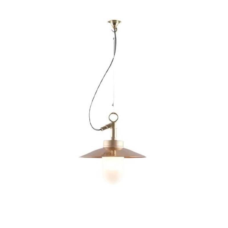 Well Glass Pendant With Visor 7680 IP44