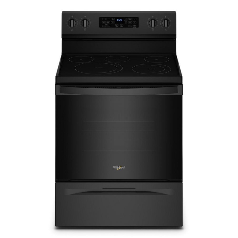 Whirlpool WFE550S0LB 5.3 Cu. Ft. Whirlpool Electric 5-in-1 Air Fry Oven