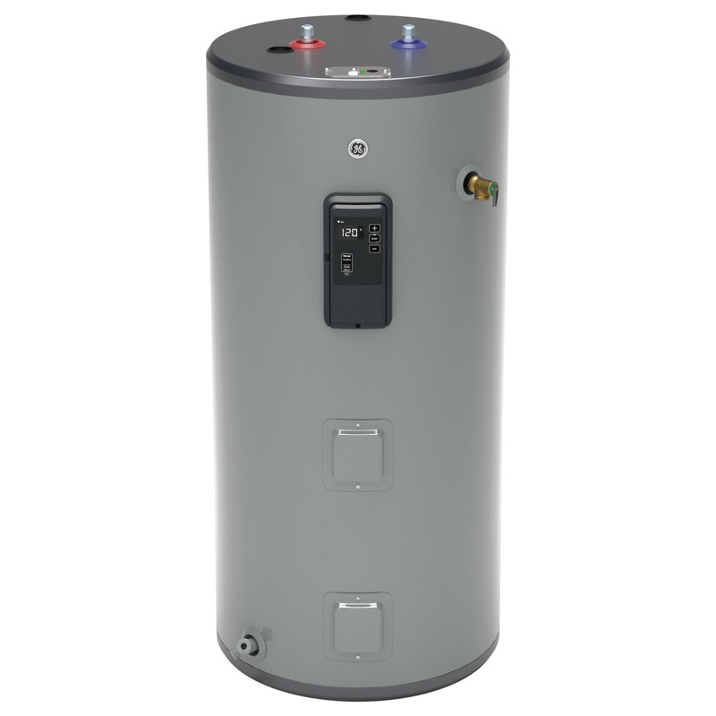GE50S10BLM GE Smart 50 Gallon Short Electric Water Heater
